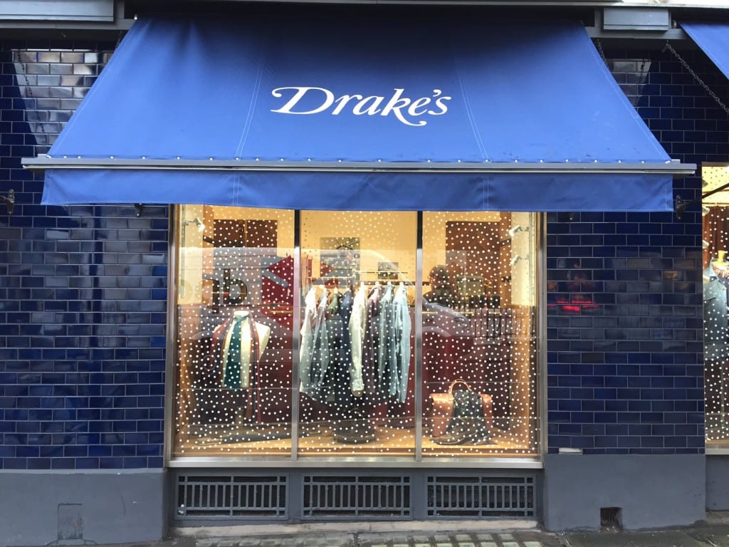 Drake’s Christmas Window